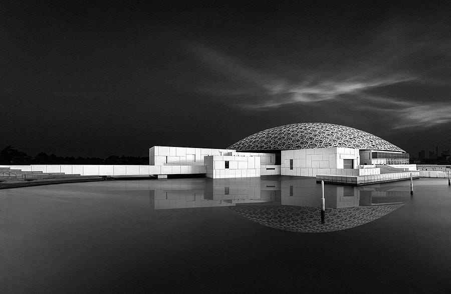 Architecture Photograph - Abudhabi Louvre Museum 02 by Ahmad Kaddourah