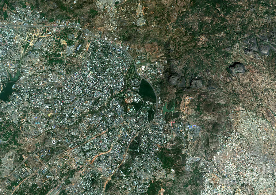 Abuja Photograph by Planetobserver/science Photo Library