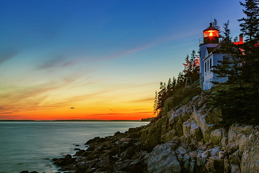 Acadia Sunset Photograph by ProPeak Photography