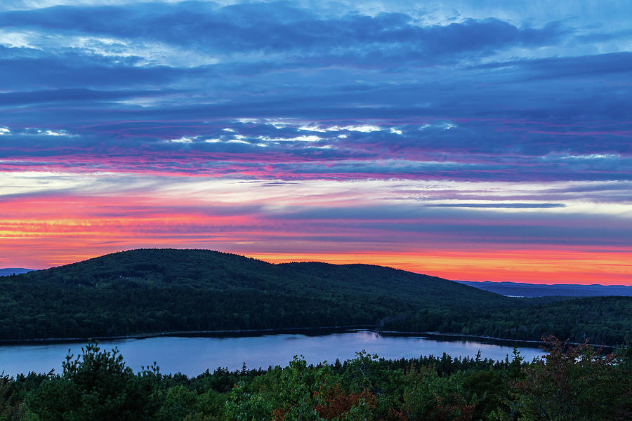 Acadia Sunset Photograph by Stefan Mazzola