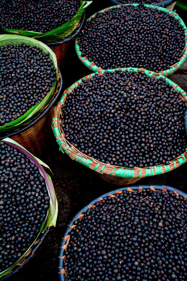 Basket Photograph - Acai Berry by All Rights Reserved To Iuri Fernandes