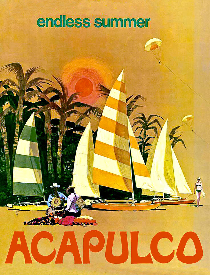 Acapulco Digital Art by Long Shot