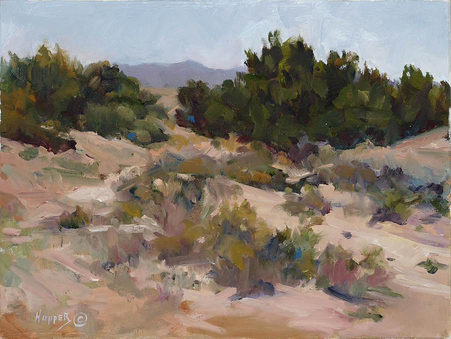 Acequia Madre Painting by Carol Hopper