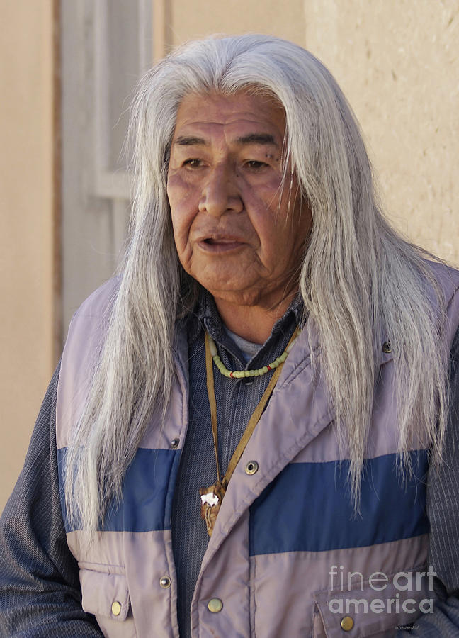 Acoma Tribal Leader Photograph