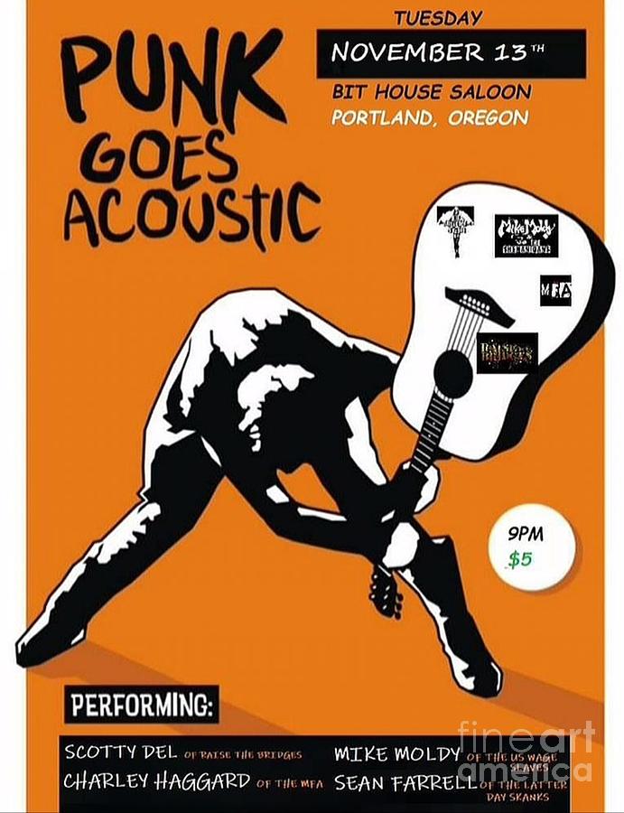 Acoustic punk Digital Art by Jd Bearden | Fine Art America