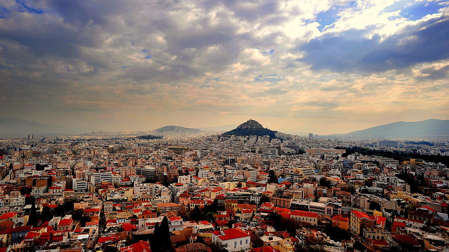 Acropolis Of Athens Photograph by Photographed By Lee Leng Kiong (singapore)