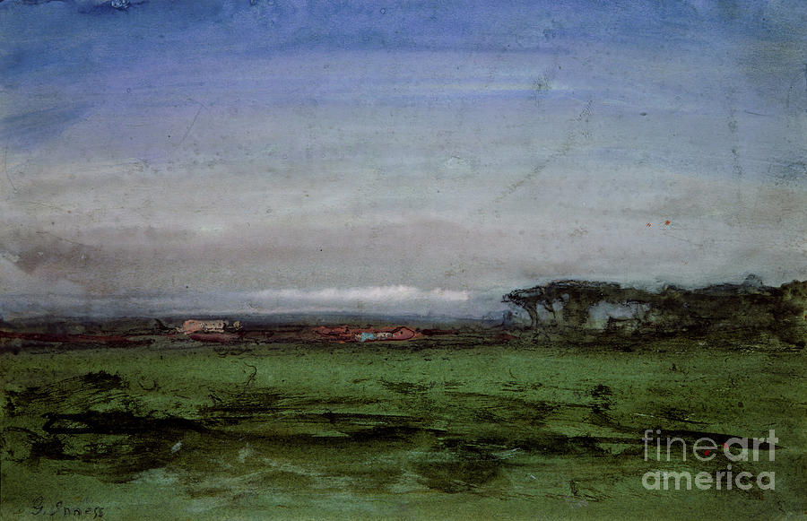 Across The Campagna Drawing by Heritage Images