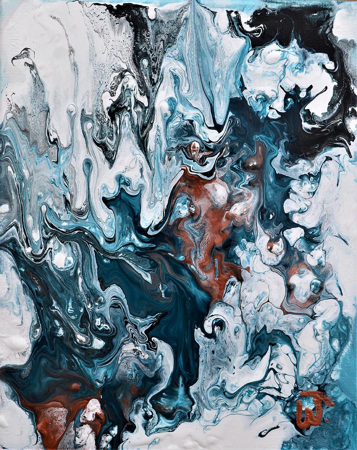 Acrylic Abstract Painting by Warren Thompson