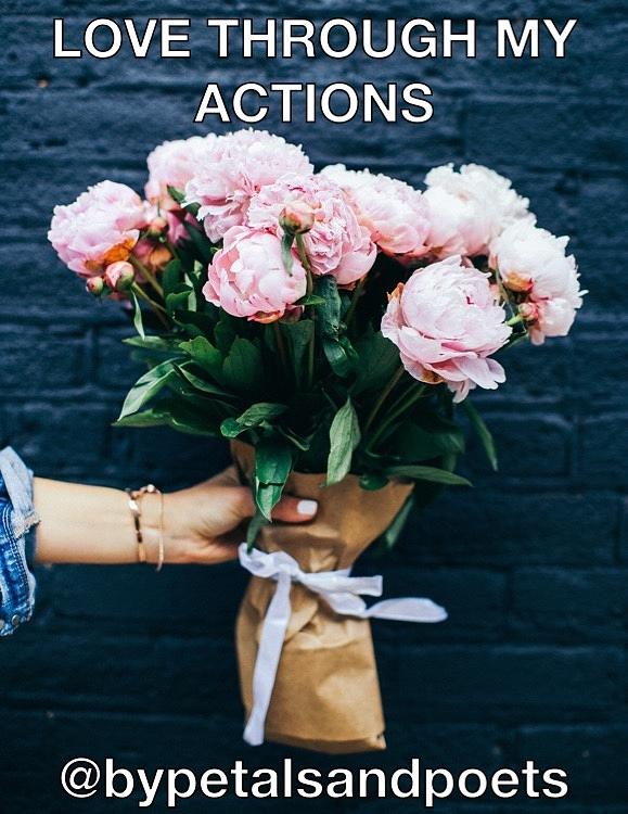 Flower Photograph - Actions by Petals and Poets