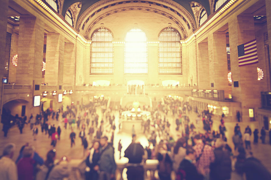 Activity In Grand Central Station Photograph by Rike 