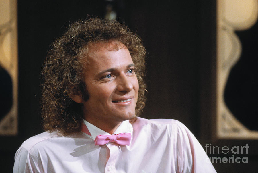 Actor Anthony Geary Wearing Pink Bow Tie Photograph by Bettmann