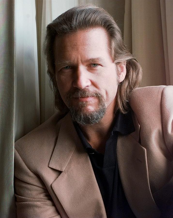 Actor Jeff Bridges At The Ritz Carlton Photograph by New York Daily News Archive