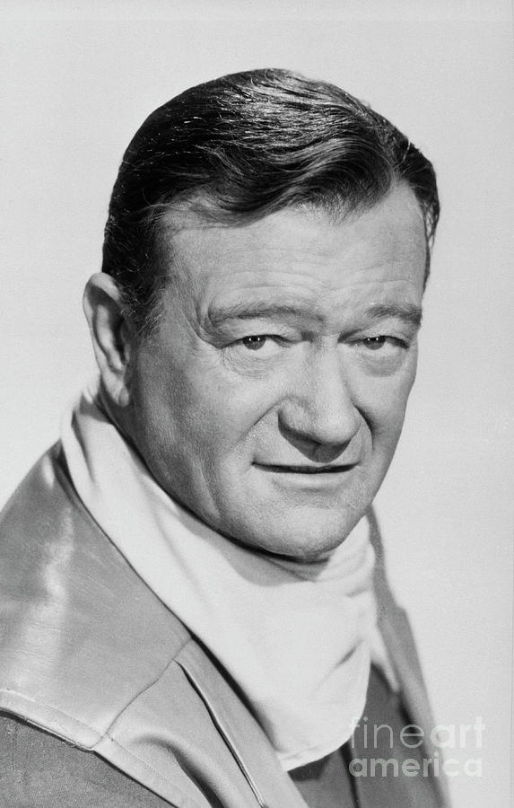 Actor John Wayne Photograph by Bettmann