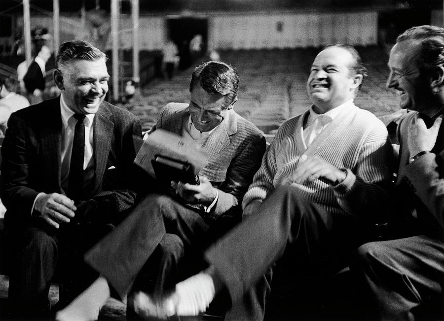 Actors L-r Clark Gable Cary Grant Bob Photograph by Leonard Mccombe Actors L-r Clark Gable Cary Grant Bob Photograph by Leonard Mccombe