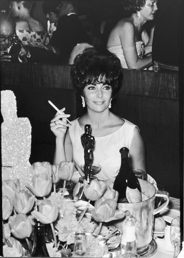 Actress Elizabeth Taylor At Hollywood Photograph by Allan Grant Actress Elizabeth Taylor At Hollywood Photograph by Allan Grant