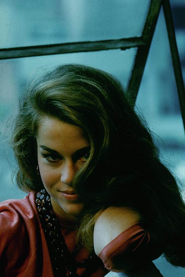 Woman Photograph - Actress Jane Fonda by Gjon Mili