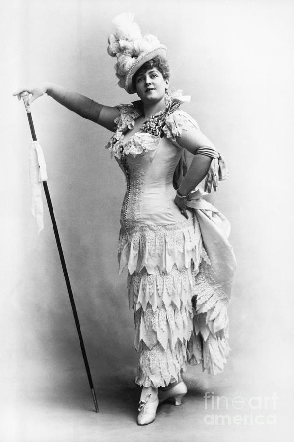 Actress Lillian Russell Photograph by Bettmann