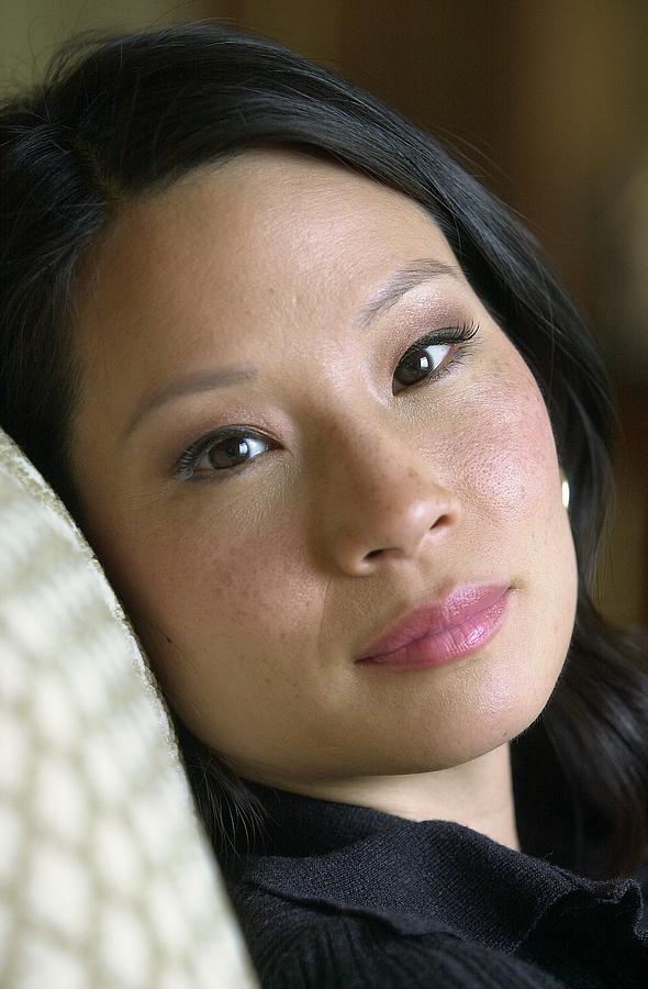 Actress Lucy Liu At The Ritz Carlton On Photograph by New York Daily News Archive