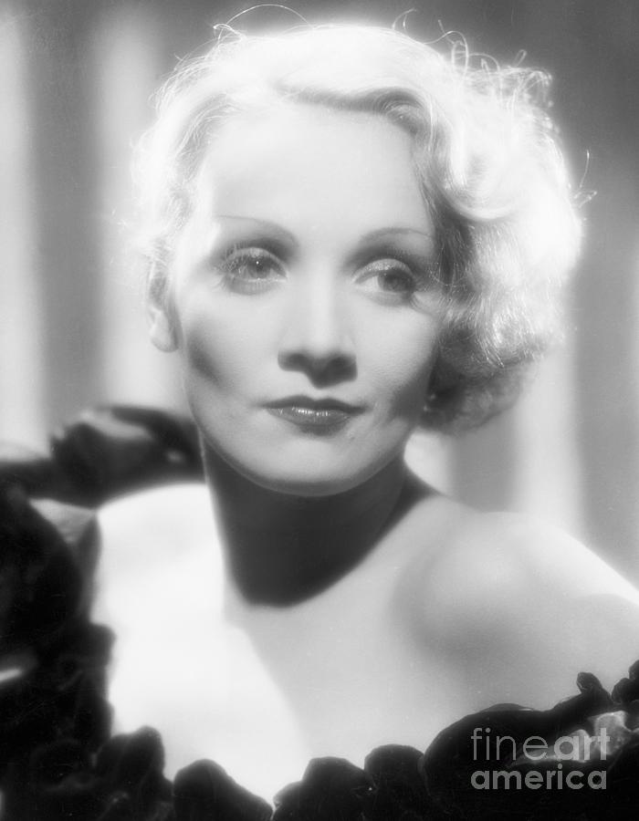 Actress Marlene Dietrich In The Song Photograph by Bettmann - Fine Art ...