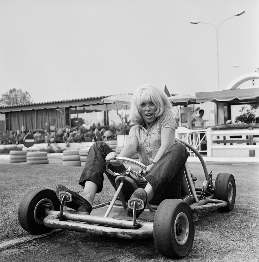 Actress Mireille Darc At Leisure Photograph by Keystone-france