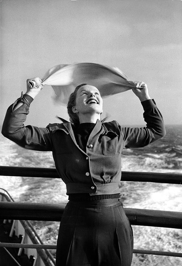 Actress Peggy Cummins Photograph by Alfred Eisenstaedt