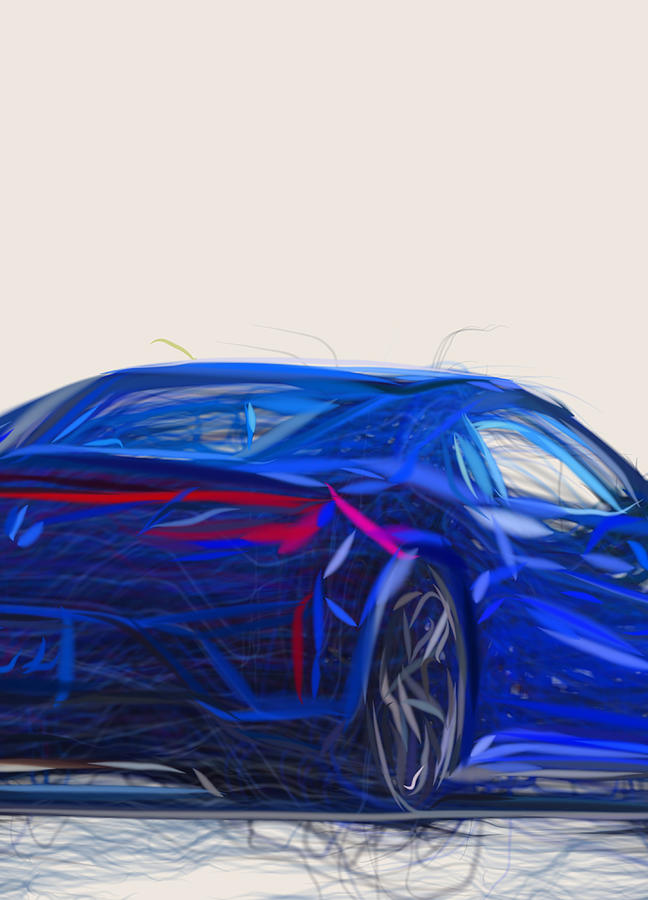 Acura Nsx 20680 Digital Art by CarsToon Concept