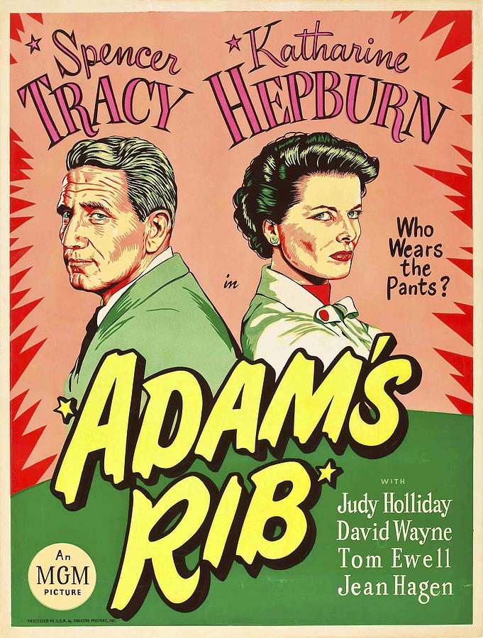 Adams Rib -1949-. Photograph by Album