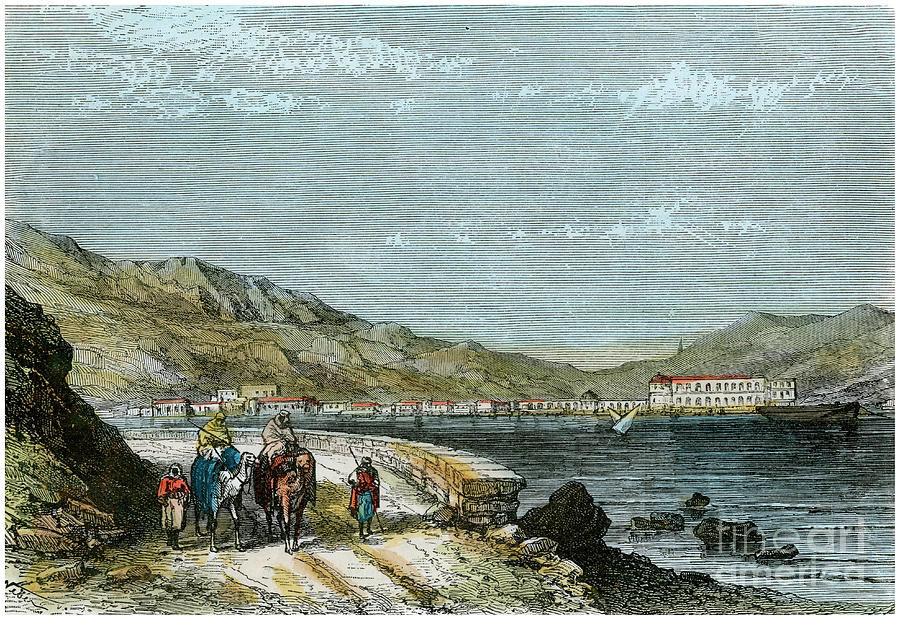 Aden, C1880 Drawing by Print Collector