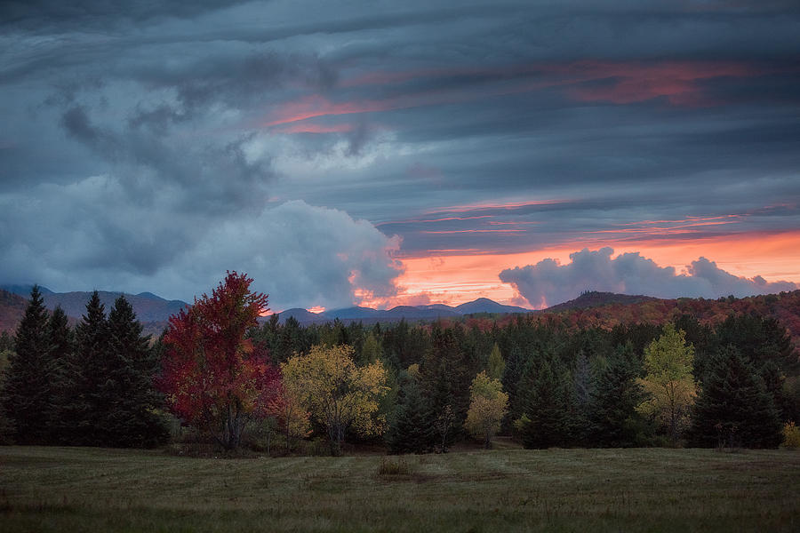 Adirondack Loj Road Sunset by Brad Wenskoski Adirondack Loj Road Sunset by Brad Wenskoski