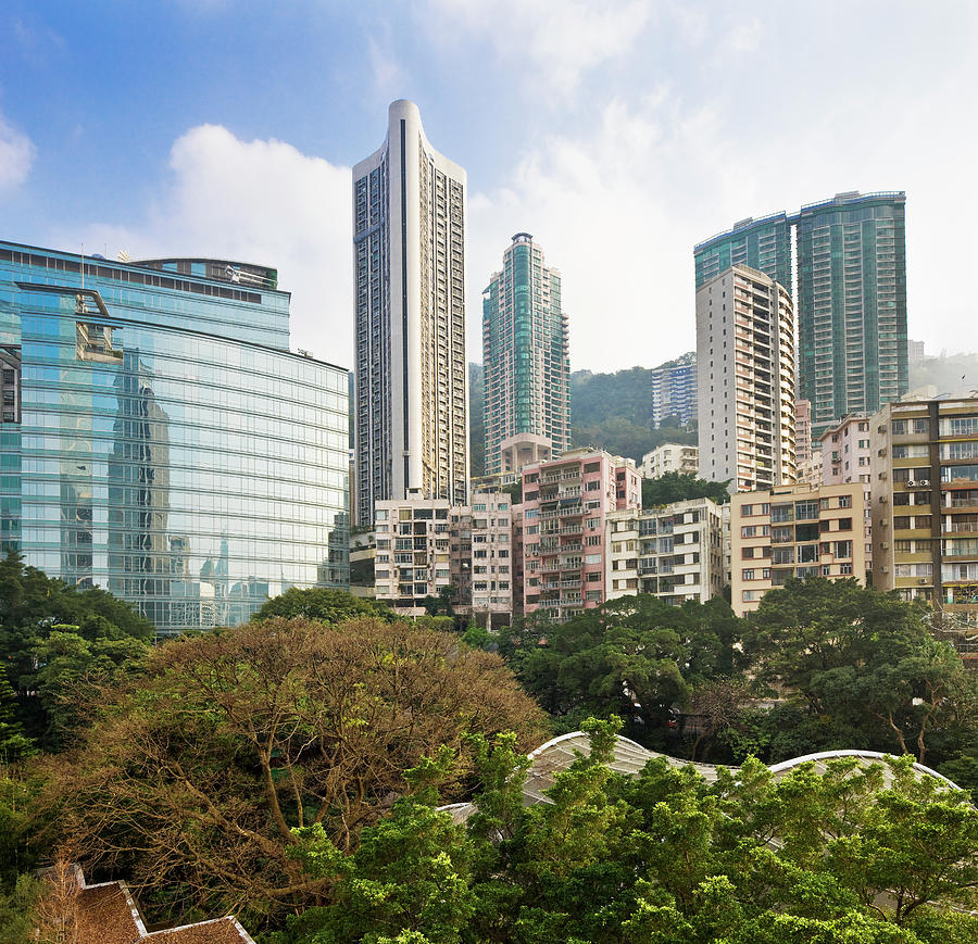 Admiralty, The Hong Kong Park And The Photograph by Maremagnum