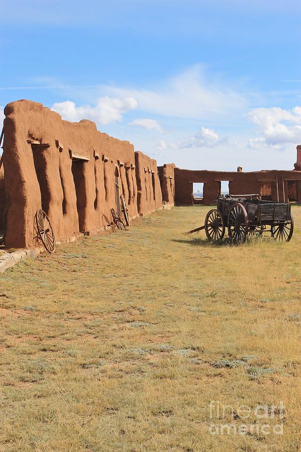 Adobe Fort View 2 Photograph by Tonya Hance