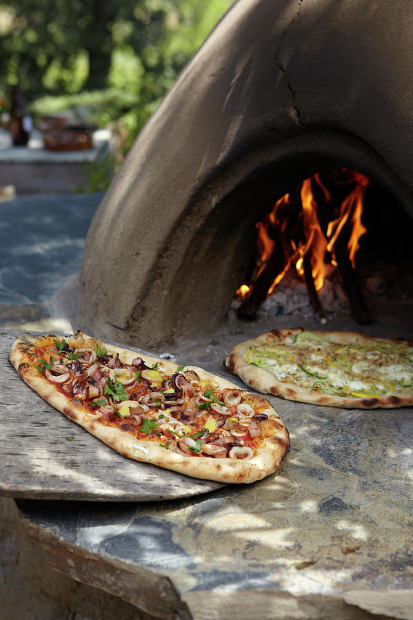 Adobe Grilled Flatbread Pizza Photograph by James Baigrie