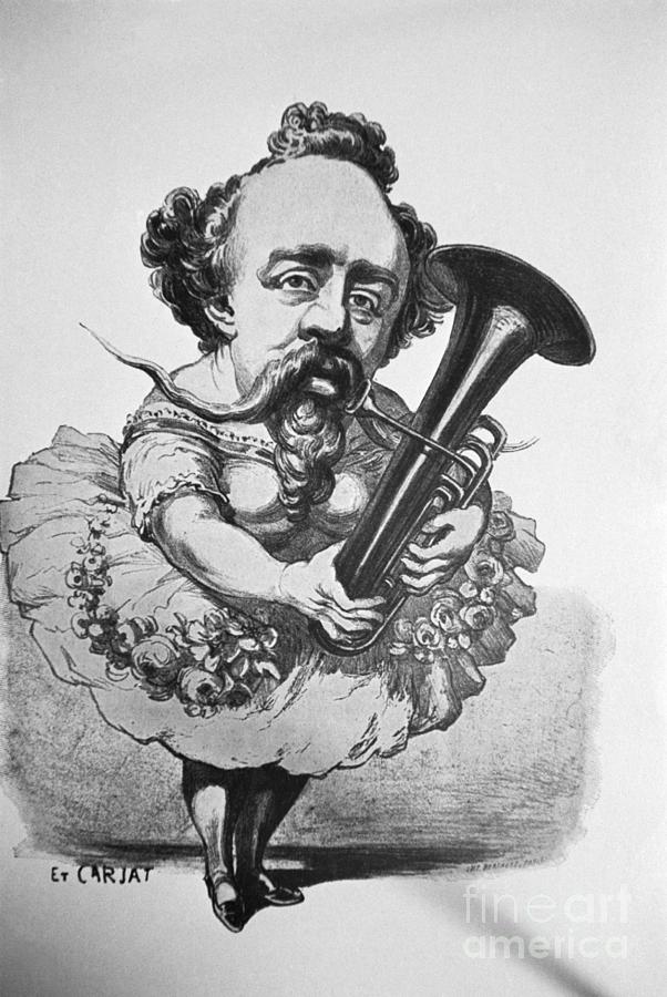 Adolphe Sax - Inventor Of The Saxophone Photograph by Bettmann