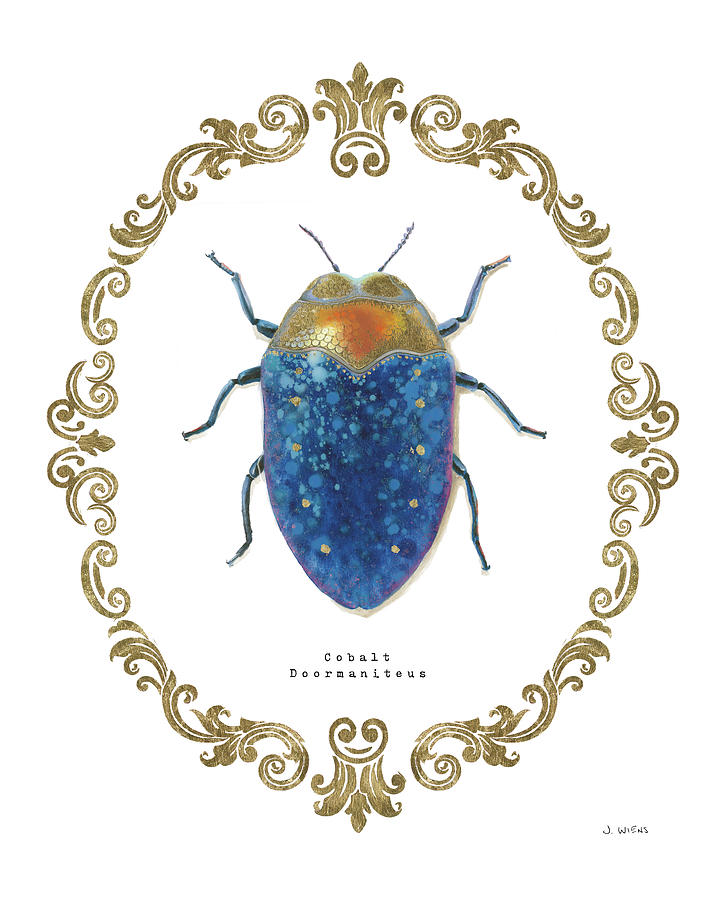 Animal Painting - Adorning Coleoptera V by James Wiens