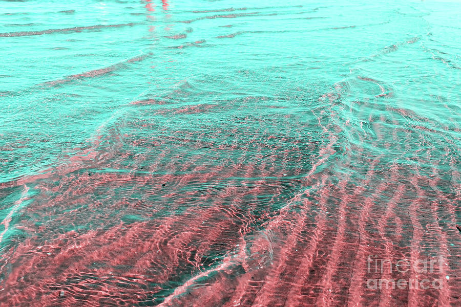 Adriatic sea infrared Photograph by Marina Usmanskaya