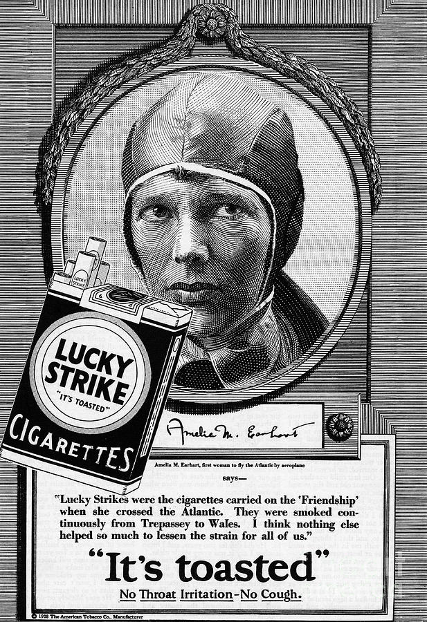 Advertisement For Cigarettes Photograph by Bettmann