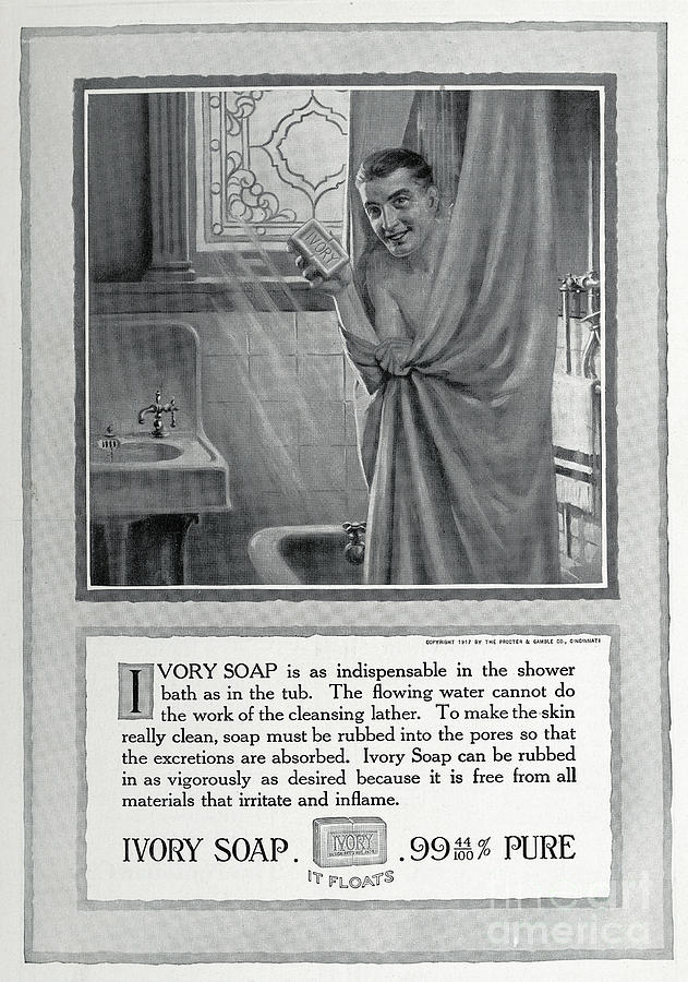 Advertisement For Ivory Soap Photograph by Bettmann