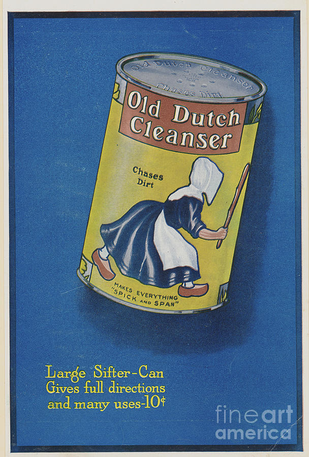 Advertisement For Old Dutch Cleanser Photograph by Bettmann