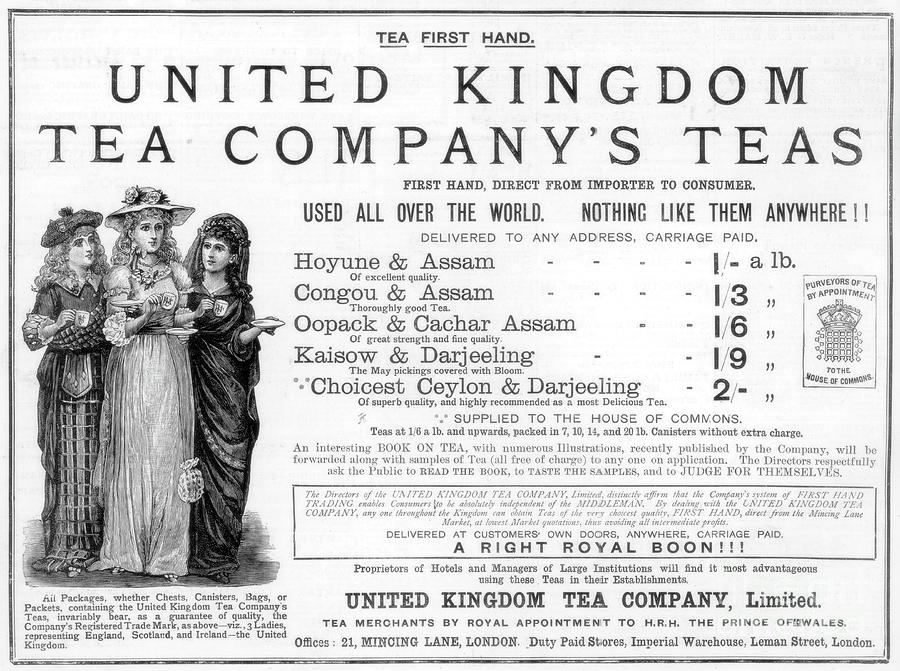 Advertisement For The United Kingdom Drawing by Print Collector