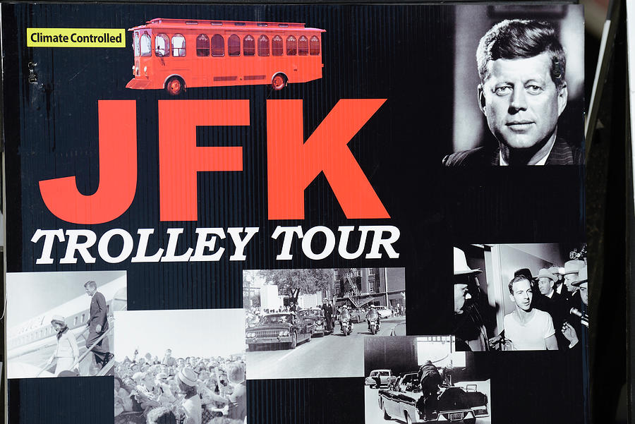 Advertising For Jfk Tour, Dallas, Tx Digital Art by Heeb Photos