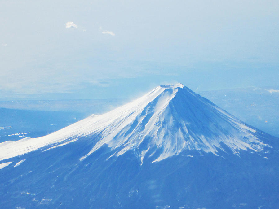 Aerial Photo Of Mount Fuji Photograph By Photography By Zhangxun - Fine ...