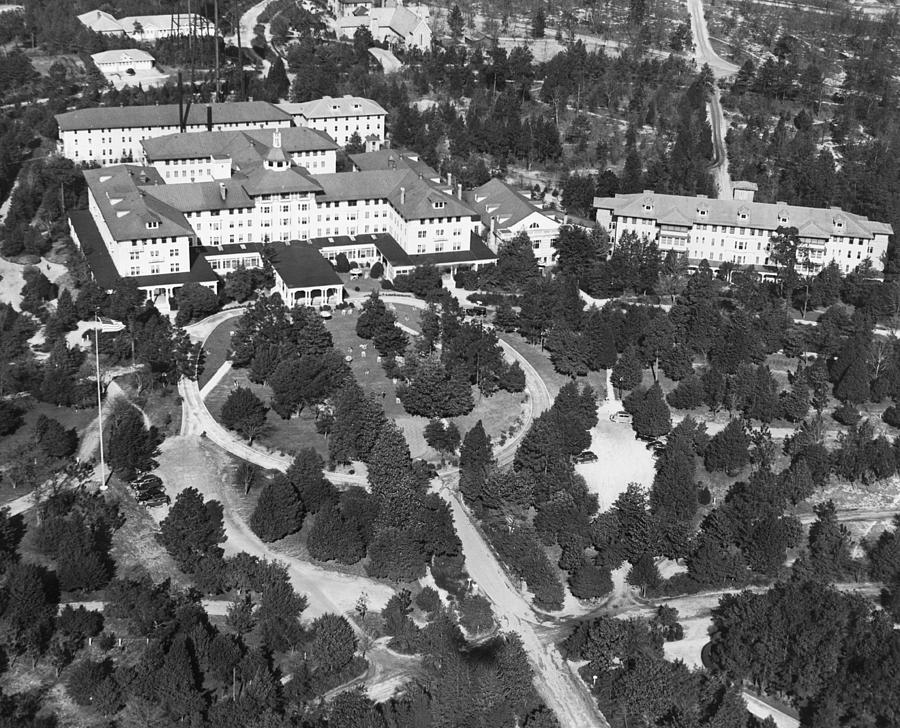 Aerial View, Carolina Hotel In Photograph by Bert Morgan