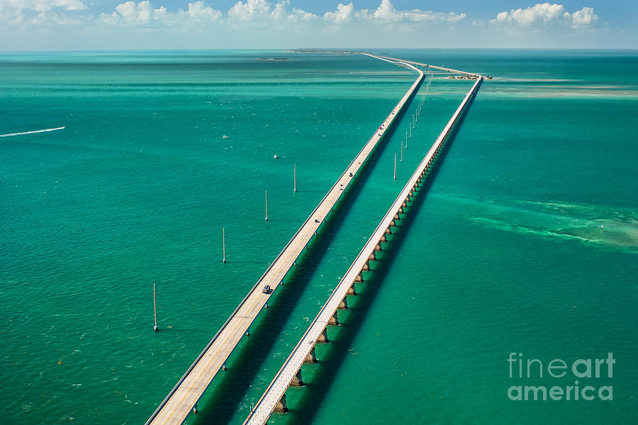 Distance Photograph - Aerial View Looking West by Floridastock Distance Photograph - Aerial View Looking West by Floridastock