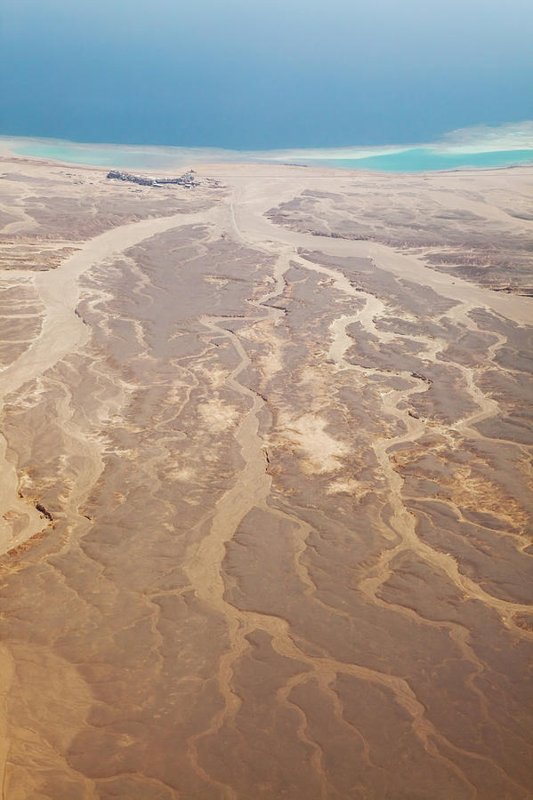 Aerial View Of African Oriental Desert by Matteo Colombo