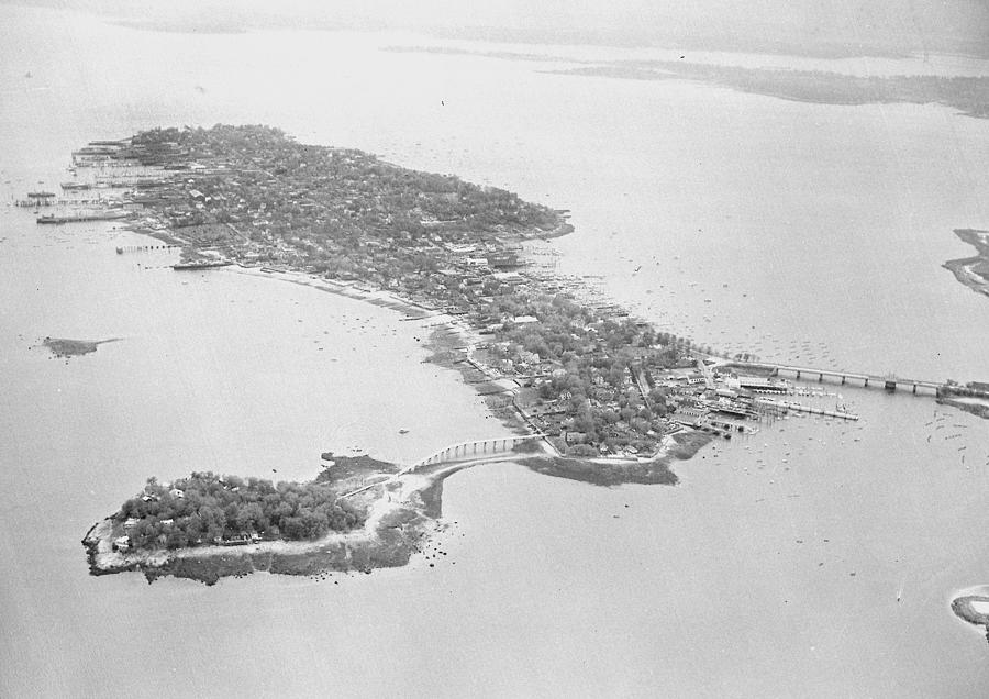 Aerial View Of City Island In The Bronx Photograph by New York Daily News Archive