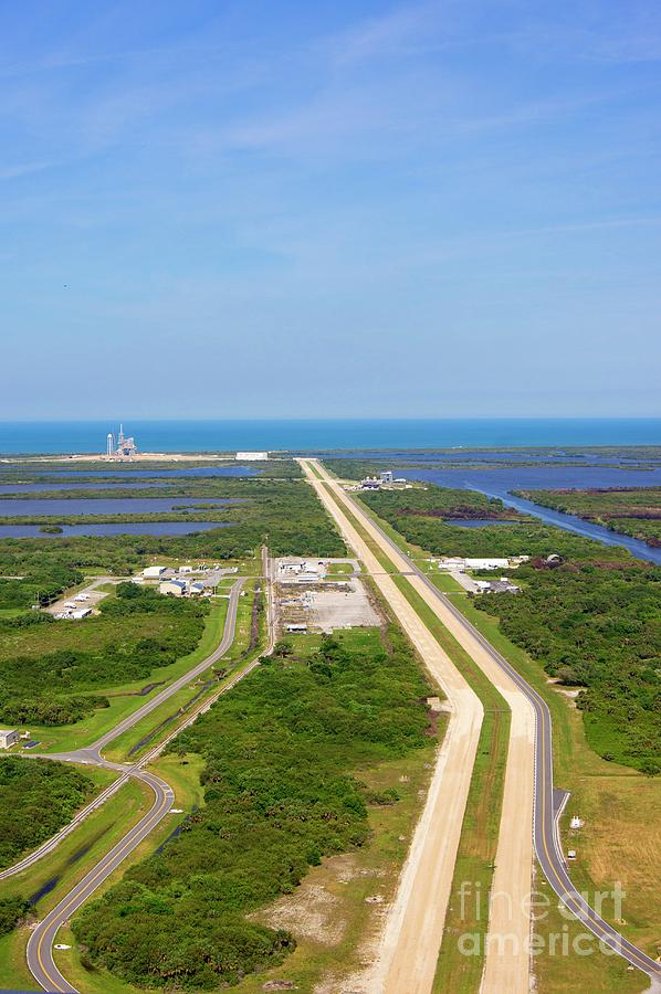 Aerial View Of Kennedy Space Center. Photograph by Mark Williamson ...