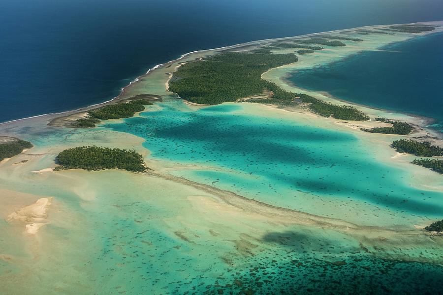 Aerial View Of Motu Islands Digital Art by Jacana Stock | Fine Art America