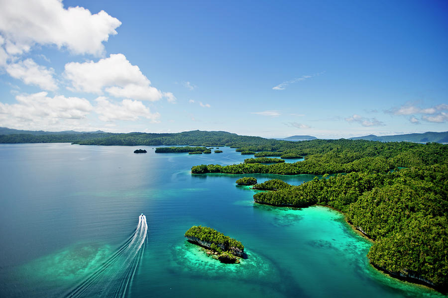 Aerial View Of Raja Ampat Islands With Photograph by James Morgan Aerial View Of Raja Ampat Islands With Photograph by James Morgan