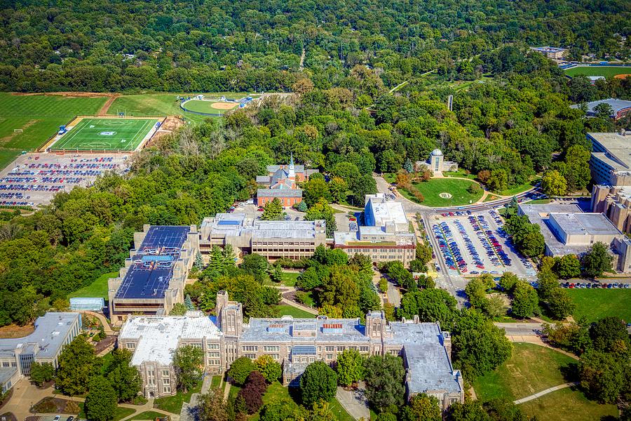 Aerial View Of The Butler University Campus Photograph by Mountain