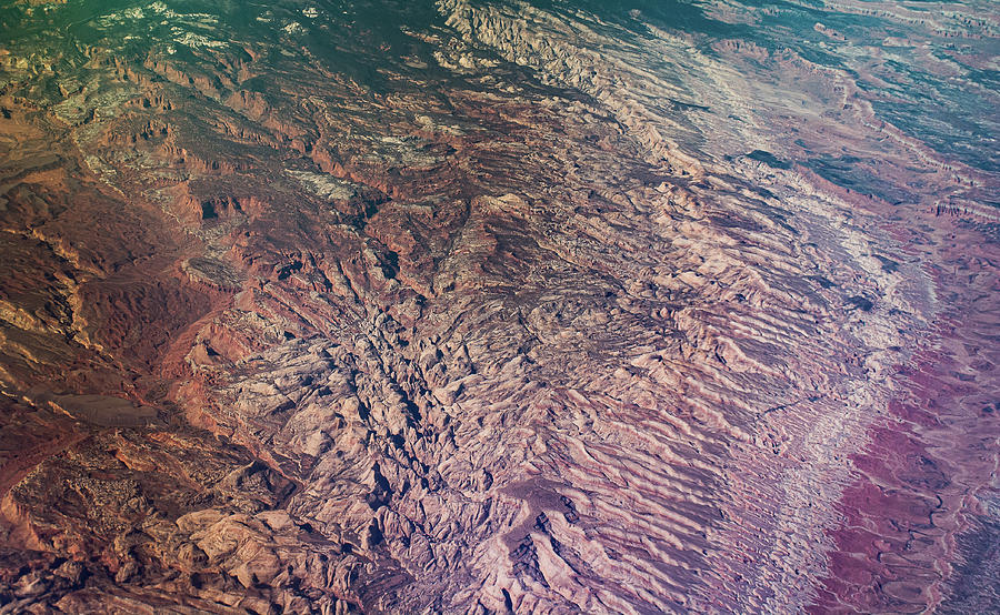 Aerial View of the Southwest U.S. Photograph by Su Buehler - Fine Art ...